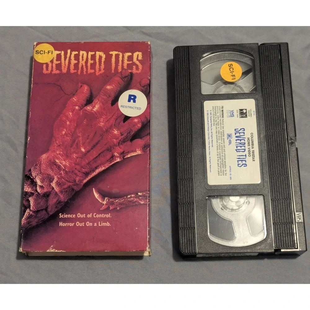 Severed Ties (VHS, 1992) Horror